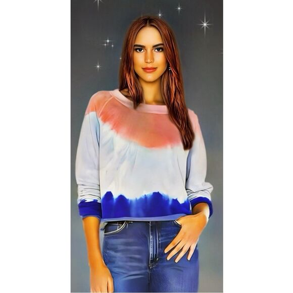 NWT Wildfox Monte Crop Sweatshirt - Picture 13 of 16